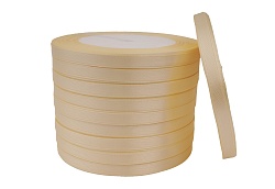 Лента атласная 0,6 см Бежевый 23 м